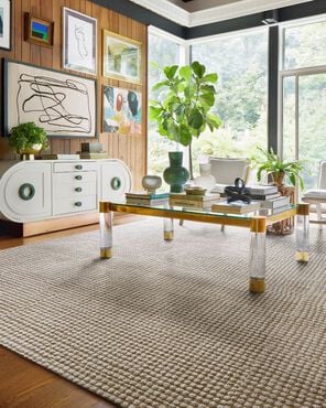 Why FLOR page, showing a lifestyle image of Connect The Dots