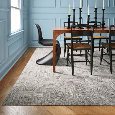 Dining room showing FLOR Anthracite