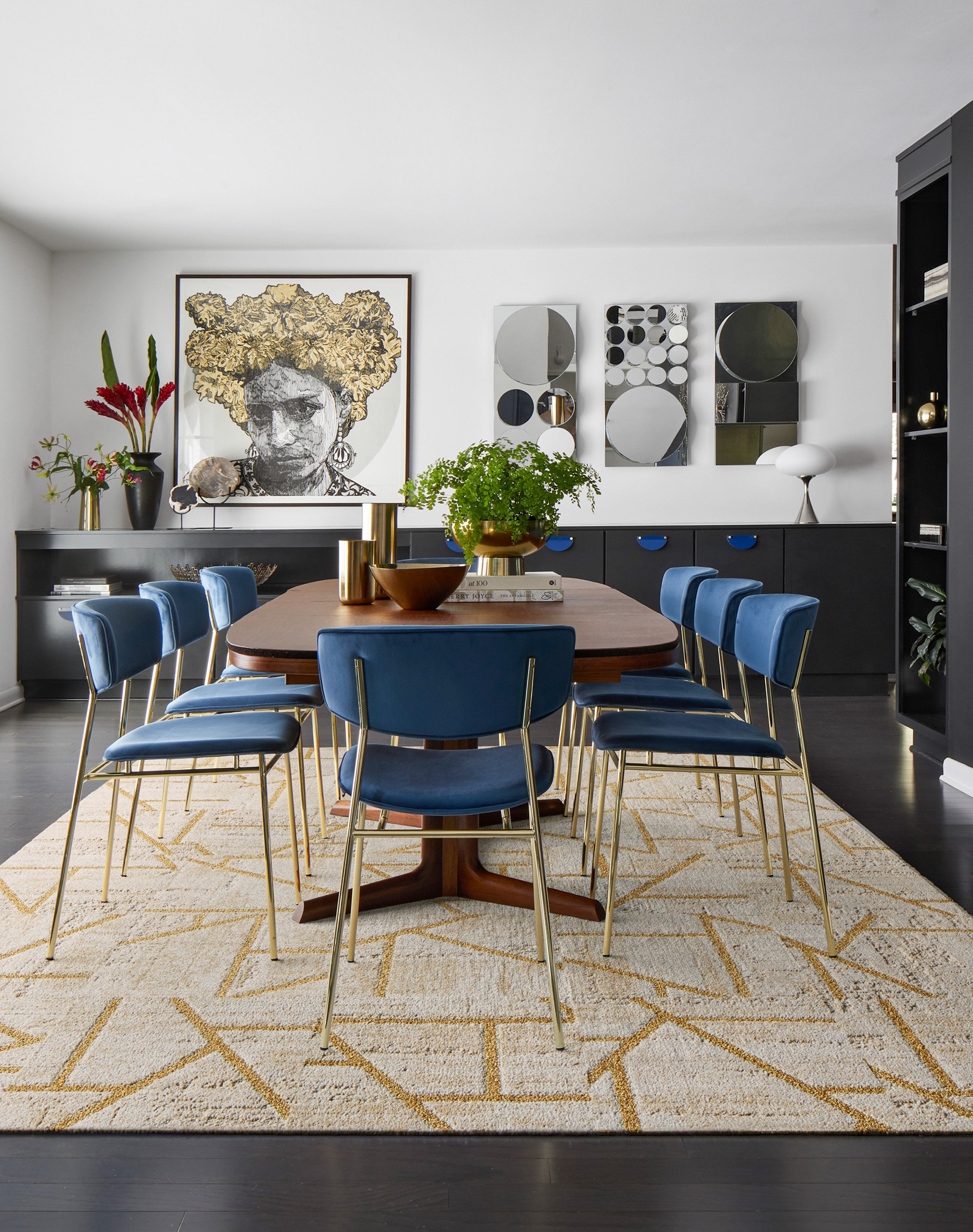 Heavy Metal - Pearl / Gold: Patterned Area Rugs & Carpet Tiles by FLOR